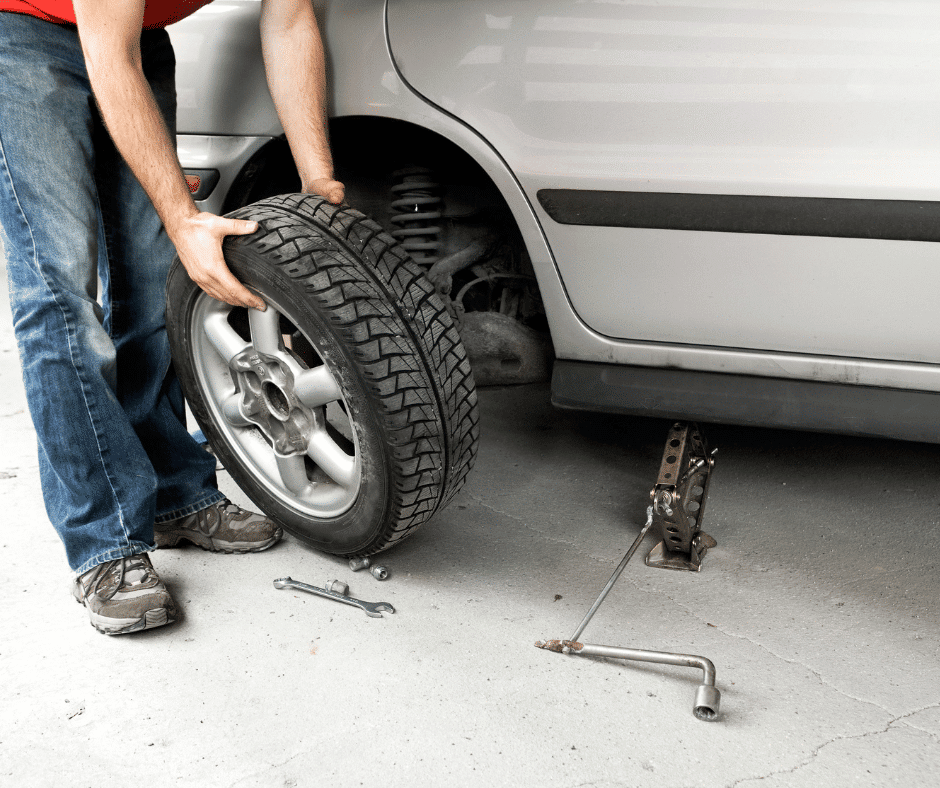 Tire Change Assistance - Newnan Wrecker and Towing