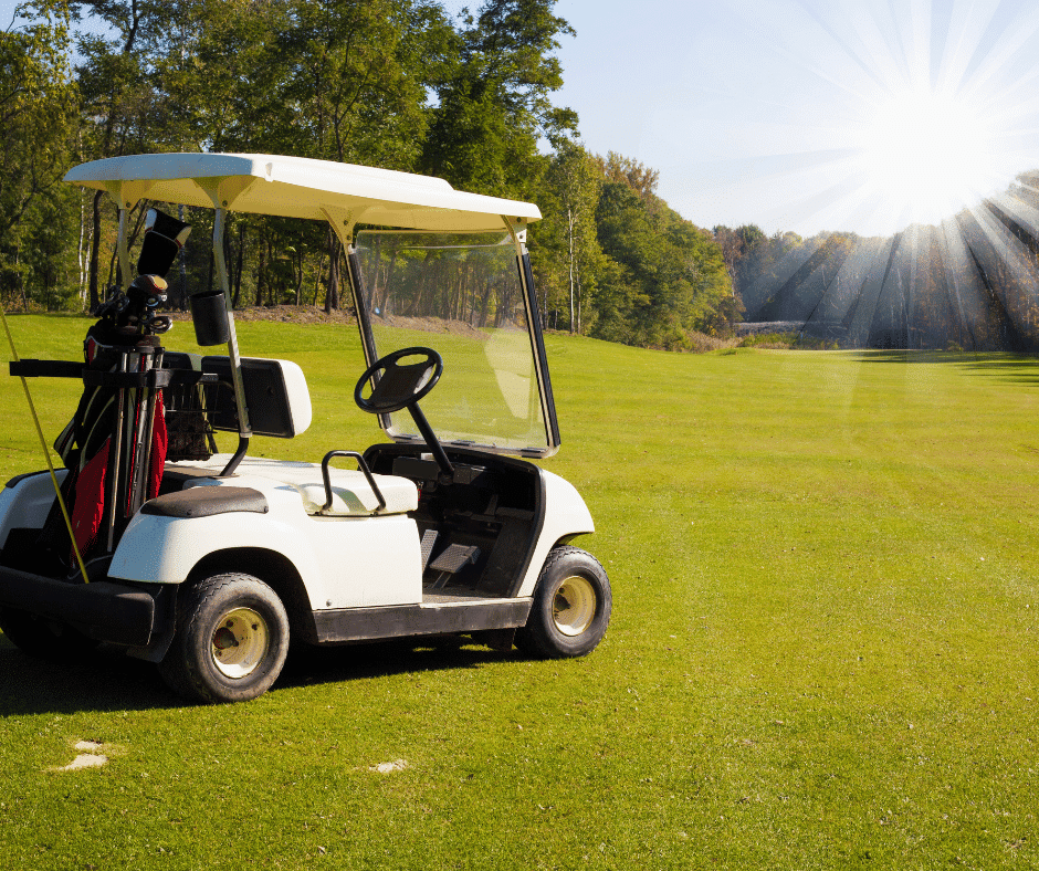 golf cart towing